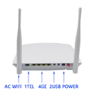 HG260P WiFi XPON ONU 4GE 1TEL 2.4g / 5g WiFi ONU ONT 20KM Transmission